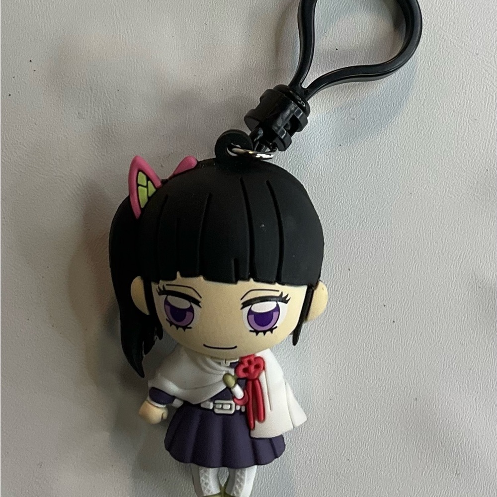 Demon Slayer Series 1 Figural Bag Clip 3 Inch Kanao Tsuyuri